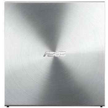 Asus DVD-привод SDRW-08U5S-U/SILVER/ASUS, скорость записи DVD 8X, USB 2.0, металлический цвет (SDRW-08U5S-U/SILVER/ASUS)
