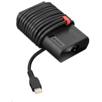 Lenovo ThinkPad 65W Slim AC Adapter 4X20V24678, 65W, 5V/9V/15V/20V, USB Type-C, strāvas adapteris (4X20V24678)