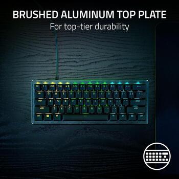 Razer | Huntsman V3 Pro Mini | Gaming Keyboard | Wired | US | Black (RZ03-04990100-R3M1)