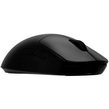 Logitech spēļu pele Pro 2 LIGHTSPEED 910-007296, 32000 DPI, 8 pogas, USB 2,4 GHz, melna, bezvadu, optiskais sensors HERO 2 (910-007296)