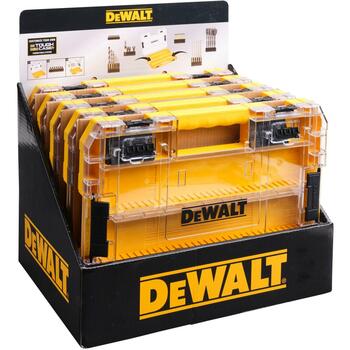 Dewalt Большой TOUGHCASE® Модель DT70839-QZ, 1.552кг, 33.5см, 180мм, 265мм, 6.7см, 46мм, настраиваемый, прозрачная крышка (DT70839-QZ)