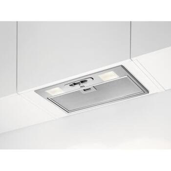 AEG DGB3523S встраиваемая вытяжка, 52см, 330/145 м³/ч, 63/45 дБ, 3 скорости, LED, механическое управление (DGB3523S)