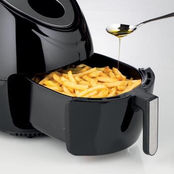 Ariete аэрофритюрница A4618, 1800W, 5.5L, 200°C, таймер 60мин, LCD, сенсорное управление, съемная корзина (A4618)