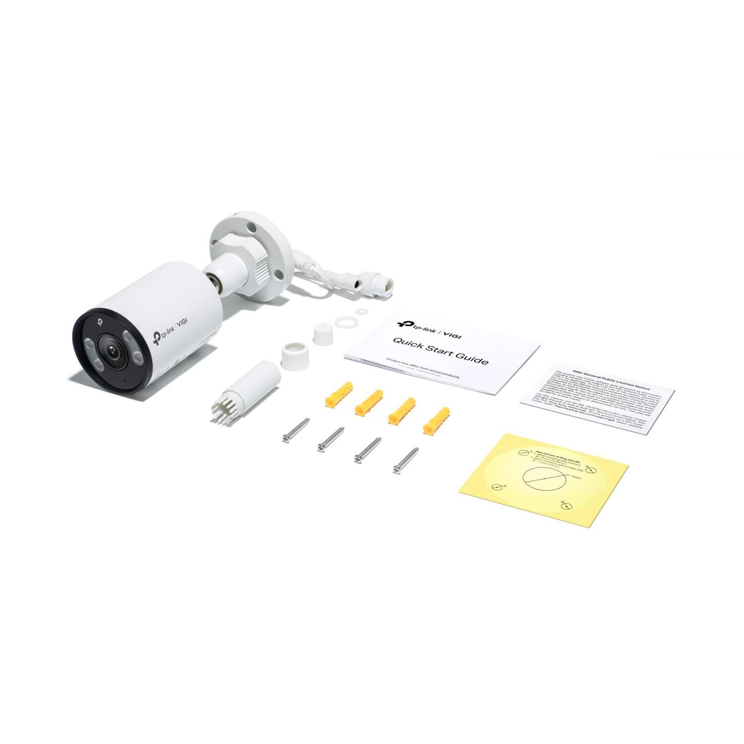 TP-Link InSight S385(2.8mm), VIGI Уличная Цветная Сетевая Камера, 8 МП, 2.8mm, H.265+, MicroSD до 512 ГБ, 360° поворот, 25 к/с (InSight S385(2.8mm))