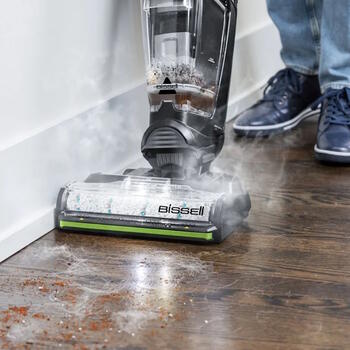 Многофункциональный моющий очиститель с технологией HydroSteam 1100W с глубокой экстракцией загрязнений от домашних животных CrossWave HydroSteam Pet Pro серый 3528N Bissell (3528N)