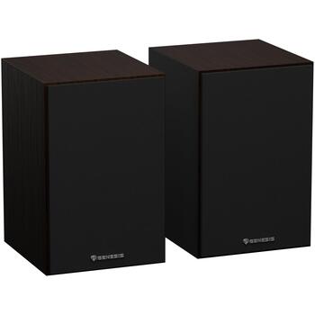 Genesis колонки Arsen 302BT NGS-2344, 20Вт, 2.0 канала, Bluetooth 5.3, 50-20000Гц, активные, bass reflex, коричневый (NGS-2344)