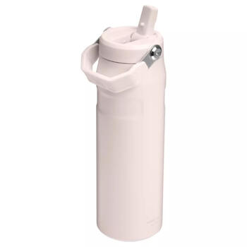 Stanley® Термобутылка с трубочкой The IceFlow Bottle Flip Straw 2.0 2811283145, 0,71л, розовый, холод до 10ч, 2 дня со льдом (2811283145)