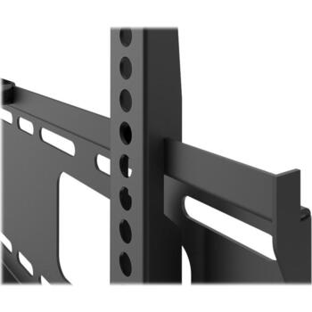 Goobay sienas stiprinājums TV Wall Mount Pro FIXED (XL) 49892, 75kg, 300x300mm, 200x200mm, 400x200mm, 400x400mm, 600x400mm, melns (49892)