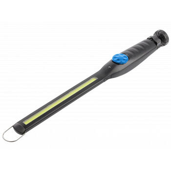 Hogert HT1E409 LED darba lampa, 10W, 400 lm, IP54, USB, 3,7V 2000mAh, 2-2,5h, magnētiska, ABS (HT1E409)