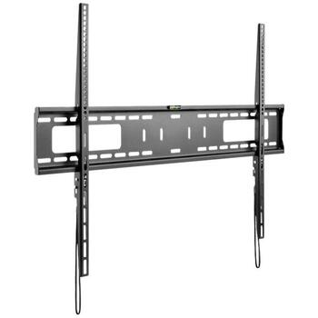 Goobay sienas stiprinājums TV Wall Mount Pro FIXED (XL) 49892, 75kg, 300x300mm, 200x200mm, 400x200mm, 400x400mm, 600x400mm, melns (49892)