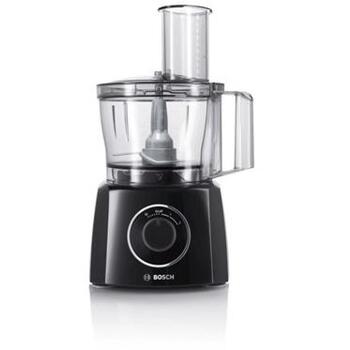 Bosch Кухонный комбайн MCM3201B, 800 W, 2,3 L, дробление льда, блендер, черный (MCM3201B)