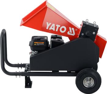 Yato benzīna zaru smalcinātājs YT-86160, 60 mm, 196 cm³, 4.1 kW, 6 asmeņi, 2 m³/h, Loncin dzinējs, 3600 apgr./min, 3.6 l, 0.6 l (YT-86160)