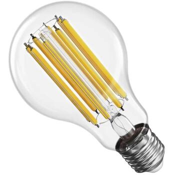Emos LED лампа FILAMENT A70 ZF5D82, 18 W, 230 V, 2452 lm, 2700 K, E27, 360°, 8 чипов, класс D (ZF5D82)