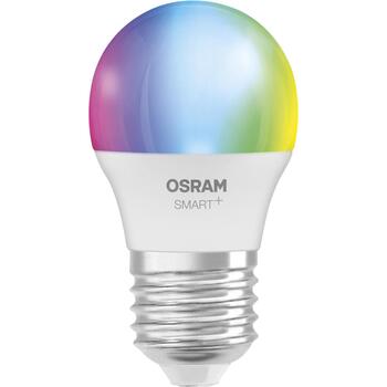 Osram умная светодиодная лампа SMART+ MATTER Multicolor Classic P40 4099854530128, E27, 4.9 Вт, 470 лм, RGBW, 2700-6500 K, Wi-Fi (4099854530128)