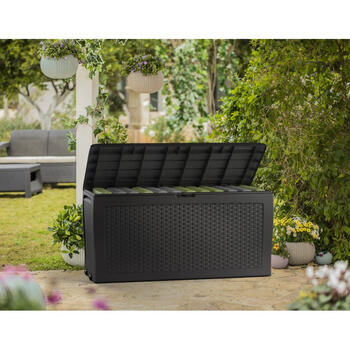 Ящик для хранения Samoa Rattan Box 270L серый 29209570939 KETER (29209570939)