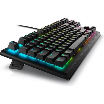 Dell Alienware Tenkeyless AW420K, 545-BBDY, CHERRY MX Red, USB, AlienFX RGB, 16,8 миллиона цветов, программируемые клавиши (545-BBDY)