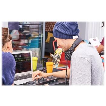 Hercules DJ контроллер DJ Control Starlight 4780884, USB, черный, колонки, выход для наушников (4780884)