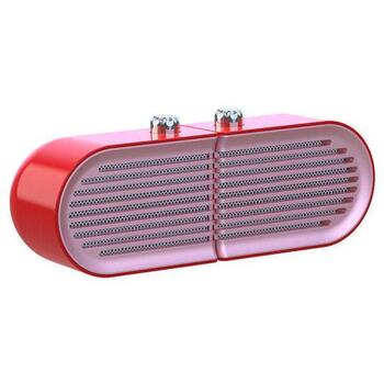 Devia Wind Series Speaker 120EM0450001, 10W, Bluetooth 5.0, 10000mAh, 5h, AUX, Micro USB, красный (120EM0450001)