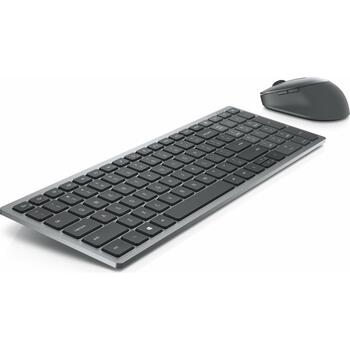 Dell Pro Plus KM7120W klaviatūra un pele, 1600DPI, Bluetooth, 7 pogas, akumulators AAA, Titan Gray (580-AIWM_LT)