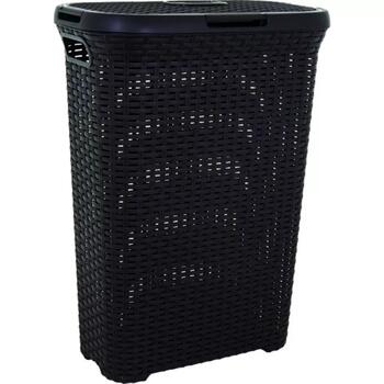 Curver veļas kaste Style 0800709210, 40L, 44,8x26,5x61,5cm, plastmasa, tumši brūna (0800709210)