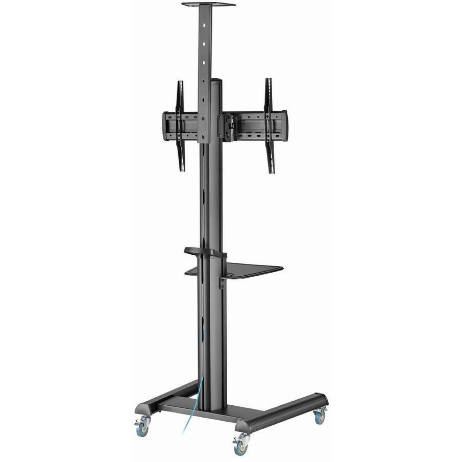 Gembird televizora statīvs ar ritenīšiem 37-70 TVS-70T-02, dziļums 2157 mm, platums 772 mm, augstums 648 mm, VESA 600 mm x 400 mm (TVS-70T-02)