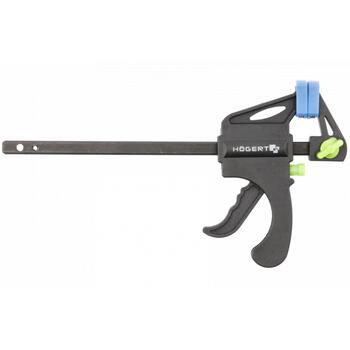 Hogert Skavas ar sprūdratu HT3B940, 900mm, 63mm, F forma, tērauds, plastmasa, ātra regulēšana (HT3B940)