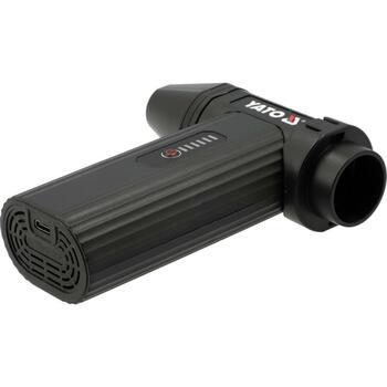Yato воздуходувка и пылесос YT-82936, 130000 об/мин, 7.4 В, 4000 мАч, USB Type-C, 3 скорости, магнитное крепление (YT-82936)
