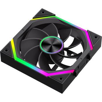 Gamemax Korpusa ventilators FN12A-N2 WL-R, 120mm, 58.6cfm, 800-2000rpm, Hidrauliskais gultnis, 30.6dBA (FN12A-N2 WL-R)