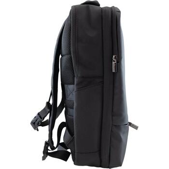 Sbox Mugursoma DUBLIN-B, 10-20L, 40x30x10-20cm, poliesters, klēpjdatora mugursoma, ceļojumiem, uz darbu (DUBLIN-B)