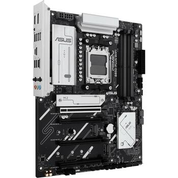 Asus Mātesplate PRIME B850-PLUS WIFI, AMD AM5, DDR5, 256 GB, 4 DIMM, 2.5 Gb Ethernet, Wi-Fi 6E, 3 M.2, 4 SATA III (PRIME B850-PLUS WIFI)
