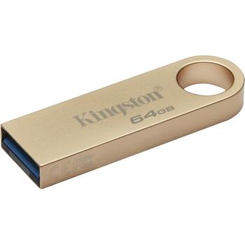 Kingston DataTraveler флеш-накопитель DTSE9G3/64GB, 64GB, 220MB/s, 100MB/s, USB Type-A, металлический корпус (DTSE9G3/64GB)
