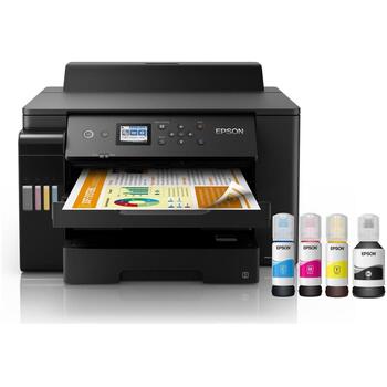 Epson EcoTank L11160 C11CJ04402, A3+, 25 стр./мин, 2x250 листов, 50 листов задняя подача, Wi-Fi, цветная печать (C11CJ04402)