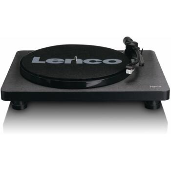 Lenco L-30BK проигрыватель винила, черный, 33/45 RPM, стерео 2.0, RCA/USB, MM, предусилитель (L-30BK)