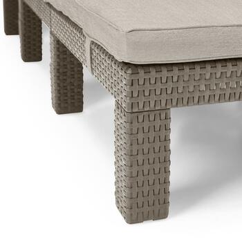 Sauļošanās krēsls Daytona Deluxe 195x65x25.5cm 252225 KETER (252225)