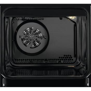 Electrolux gāzes plīts ar elektrisko cepeškrāsni LKK560228X, SteamBake, AirFry, 58l, 50cm, nerūsošs tērauds (LKK560228X)