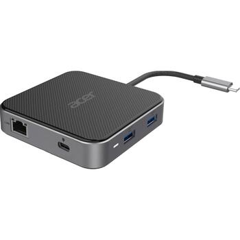 Acer 7-in-1 USB Type-C док-станция HP.DSCAB.013, 1xRJ-45, 1xDisplayPort, 1xHDMI (HP.DSCAB.013)
