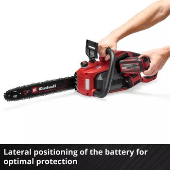 Bezvadu ķēdes zāģis GP-LC 36/40 Li BL-Solo, EINHELL, 4600050, 38 cm zāģēšanas garums, bezsuku motors, automātiska ķēdes eļļošana (4600050)