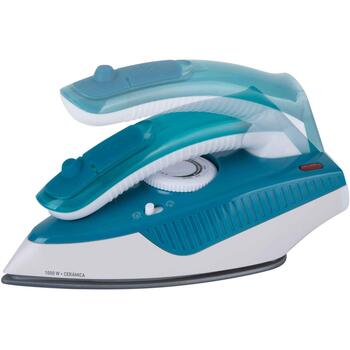 Jata Gludeklis JEPL2810, 1000 W, 120/240 V, 1.9 m, 75 ml, keramikas zole, salokāms rokturis, regulējams termostats (JEPL2810)