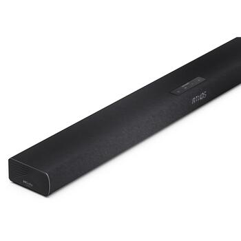Sharp 2.1ch Ultra-slim Dolby Atmos/DTS Virtual: X skaļrunis ar bezvadu subwooferi HT-SBW320, 360 W, Bluetooth, melns (HT-SBW320)