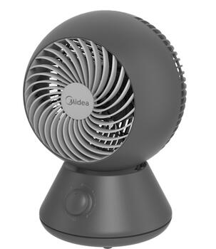 Midea Fan | MFT302R0BPK | Table Fan | Dark Grey | Number of speeds 3 | Oscillation (MFT302R0BPK)