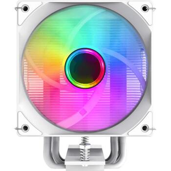 Gamemax procesora gaisa dzesētājs SIGMA550 INFINITY WH, 700g, 58.96cfm, 5 siltuma caurules, 220W TDP, 800-1800rpm (SIGMA550 INFINITY WH)