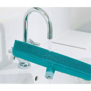 Leifheit Supra gumijas grīdas birste 1056415, 35cm, teleskopisks kāts 1-1.4m, iekštelpām un ārā (1056415)