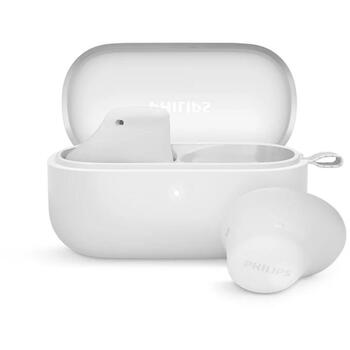 Philips TAT2149WT/00 беспроводные внутриканальные наушники, 10mm, BT 5.4, IPX4, 6ч+8ч, USB-C, сенсорное управление (TAT2149WT/00)