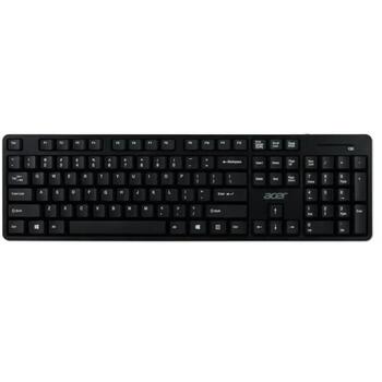 Acer Klaviatūra un pele AAK410 GP.ACC11.03M, bezvadu, melna, saderīga ar PC, 1x, akumulators (GP.ACC11.03M)