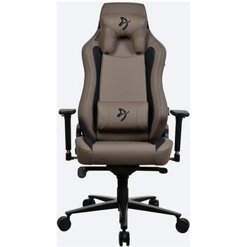 Arozzi Vernazza SoftPU VERNAZZA-SPU-BWN, 72cm, 47-57cm, 5, ergonomisks, 3D regulējami roku balsti, galvas atbalsts (VERNAZZA-SPU-BWN)