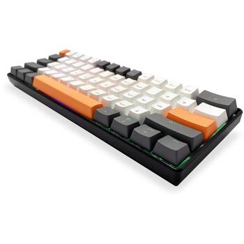 Media-Tech MT1258 Zone 61, механическая клавиатура, 61 клавиша, 19 режимов подсветки, anti-ghosting, USB-C, 1.6m (MT1258)