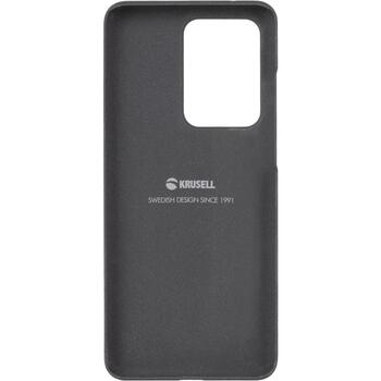 Krusell Essentials SandCover Samsung Galaxy S20 Ultra, 61942, черный, пластик, задняя крышка, беспроводная зарядка (61942)