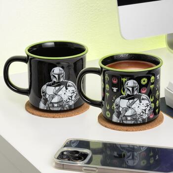 Paladone Mandalorian и Grogu термокружка PP16271MAN, 350ml, 390g, официально лицензированный продукт Звездных войн (PP16271MAN)