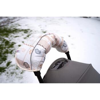 Lodger Warmer Tribe Polyester муфта для коляски WMP 599, песочный цвет, Birch Tribe, размер ONE (WMP 599)