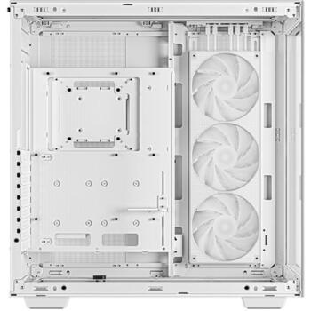 Deepcool Pilna torņa spēļu korpuss CH780 WH, 2x3.5